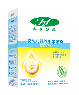 【嬰幼兒營(yíng)養(yǎng)小米米粉】鈣鐵鋅225克